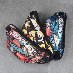 Custom Logo Oxford Cloth Waist Bag for Men